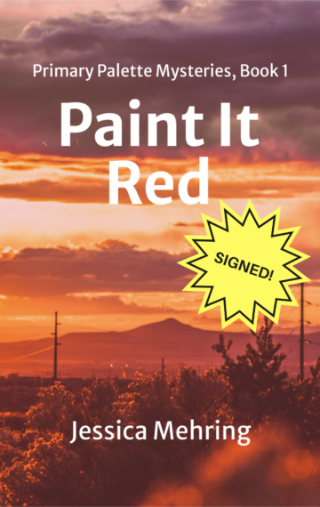 Paint It Red – signed paperback edition